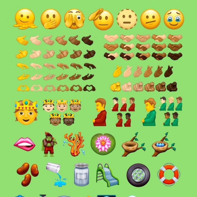 Emoji 14.0 se revela: conoce los nuevos emojis que llegarán en 2022