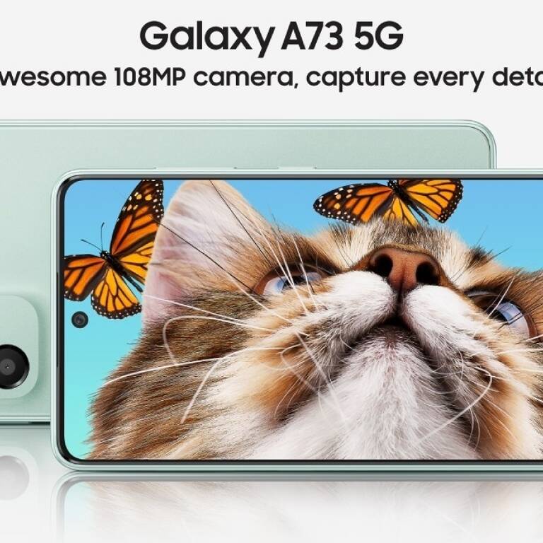 El nuevo Samsung Galaxy A73 5G es el smartphone más económico con cámara de 108 megapíxeles