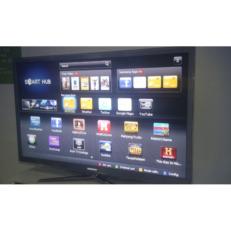 Samsung presenta su concepto de 'televisor inteligente'