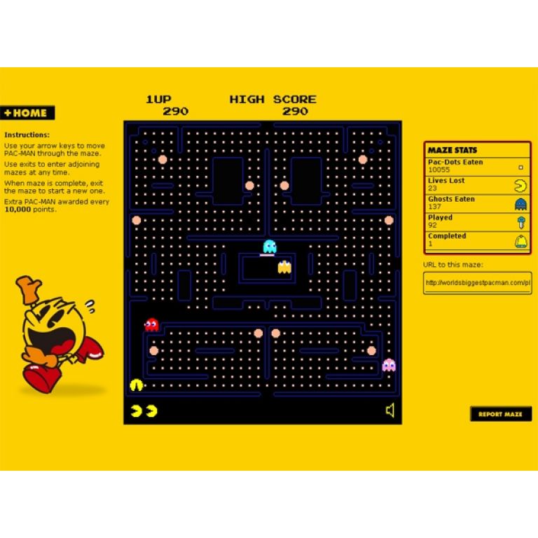 El Pac-Man regresa a internet