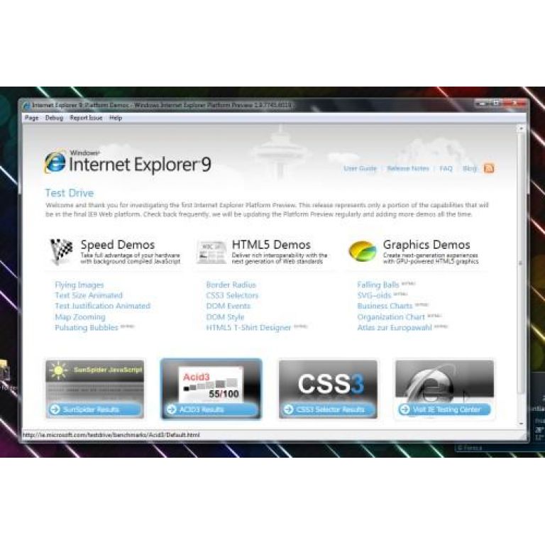 Microsoft liber la beta del Internet Explorer 9