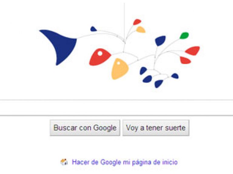 Google rinde homenaje al escultor Alexander Calder