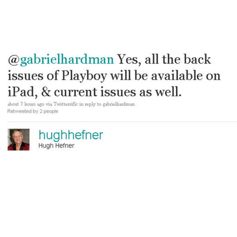 Playboy llega al iPad sin censura
