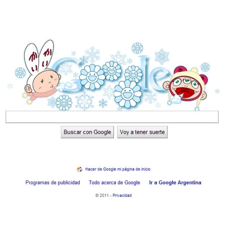 Google celebra la llegada del invierno con su nuevo doodle