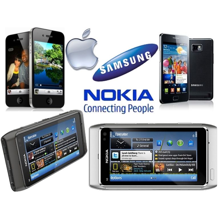 Apple y Samsung se convierten en los principales fabricantes de smartphones desplazando a Nokia 