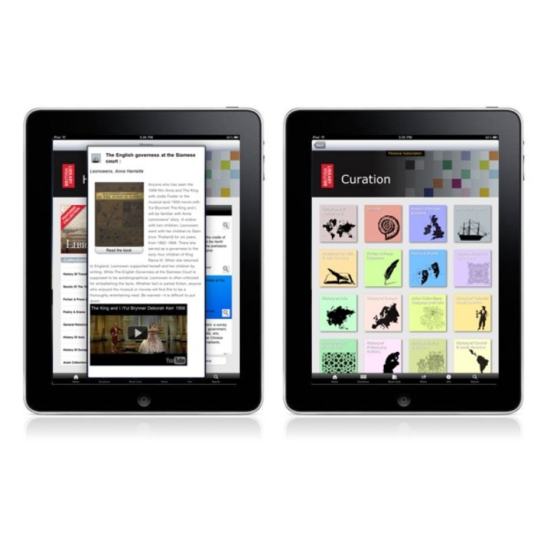 Las obras clásicas de la Biblioteca Británica, ahora en tú iPad