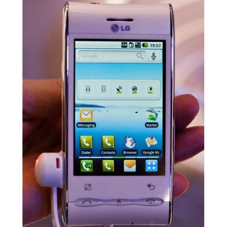 LG GT540 Swift con Android aparece en CES 2010.
