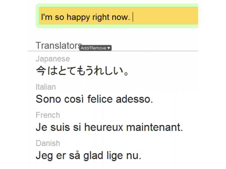 Nice Translator: un traductor online de idiomas muy interesante
